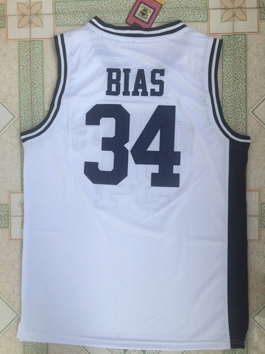 Maryland Wildcats #34 Len Bias ·34 Retro High School Style 1 College Football Jersey football jersey product view 1