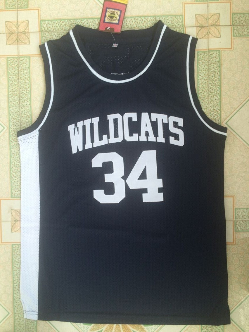 Maryland Wildcats #34 Len Bias ·34 Retro High School Style 3 College Football Jersey football jersey product view 1