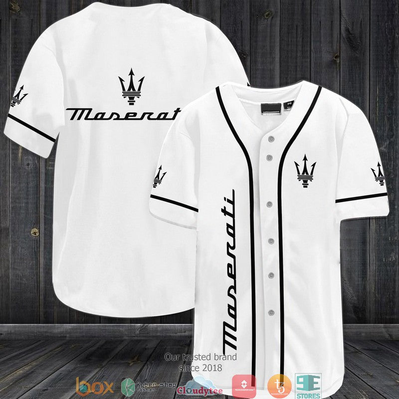 BEST Maserati Baseball Jersey baseball jersey product view 1