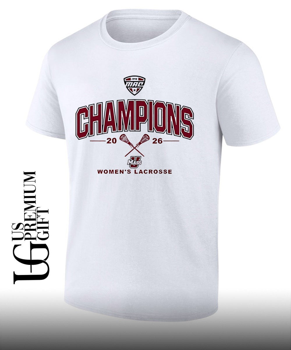Massachusetts Minutemen Mac Womens Lacrosse Champions 2026 shirt Unisex T-shirt, Sweatshirt, Hoodie, Long Sleeve Tee - T-Shirt, Sweatshirt, Hoodie