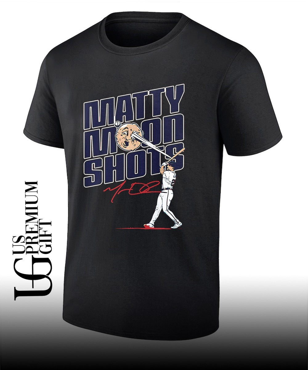 Matt Olson Matty Moonshots Atlanta Braves baseball signature shirt Unisex T-shirt, Sweatshirt, Hoodie, Long Sleeve Tee - T-Shirt, Sweatshirt, Hoodie