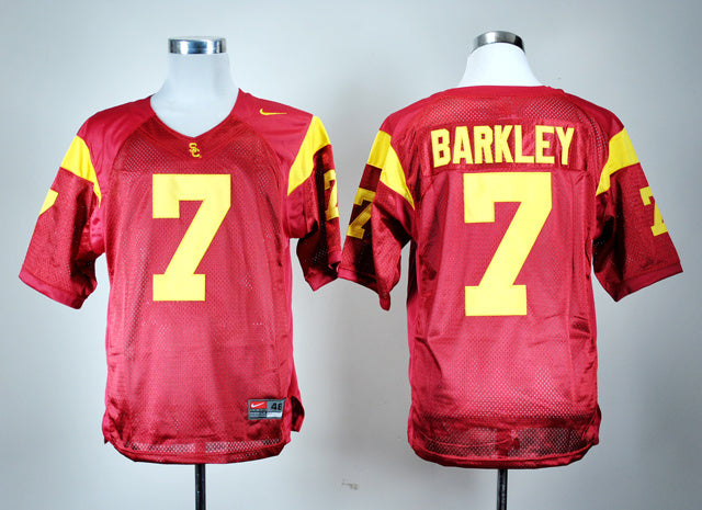 Matt Barkley 7 Red College Football Jersey football jersey product view 1