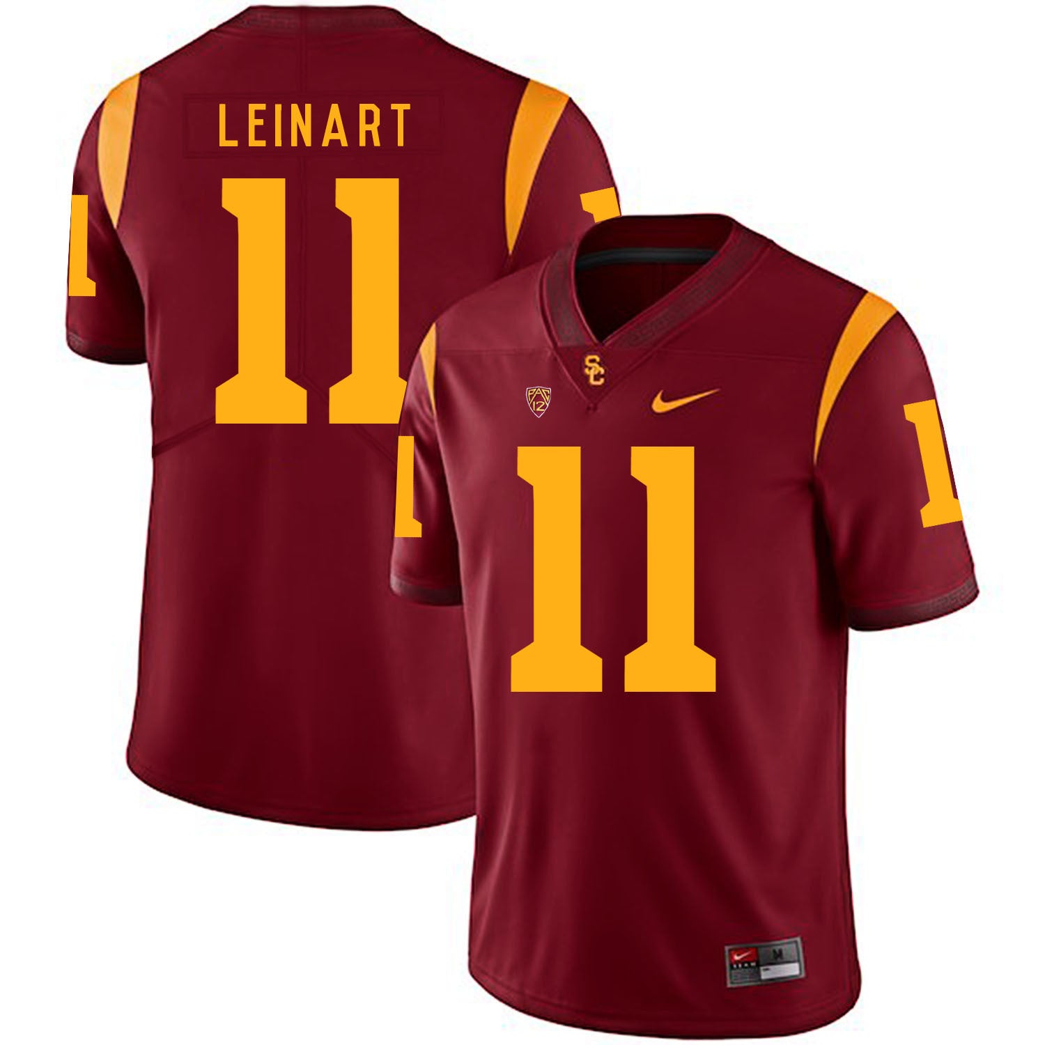 Matt Leinart 11 Red College Football Jersey football jersey product view 1