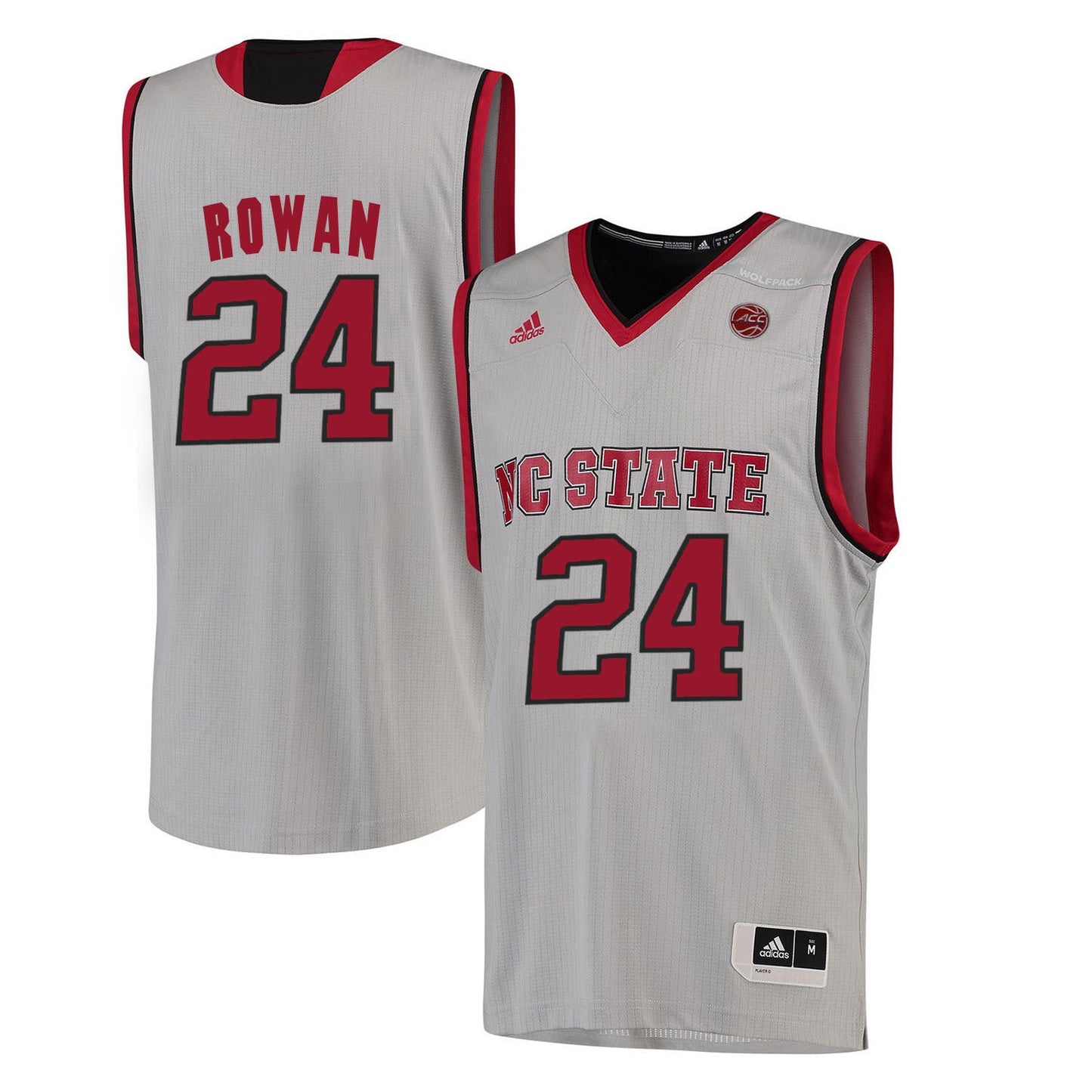 Maverick Rowan 24 White College Football Jersey football jersey product view 1