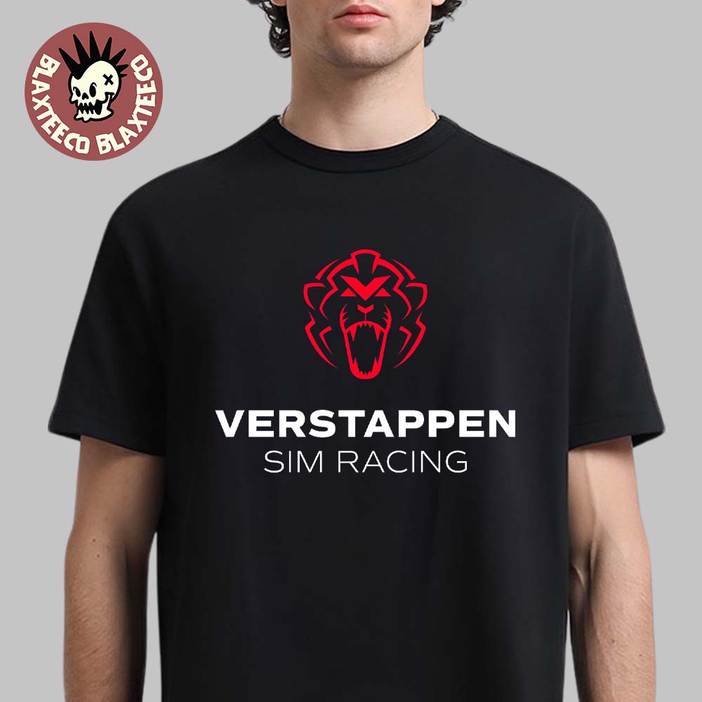 Max Verstappen Sim Racing Logo T-Shirt Unisex T-shirt, Sweatshirt, Hoodie, Long Sleeve Tee - T-Shirt, Sweatshirt, Hoodie