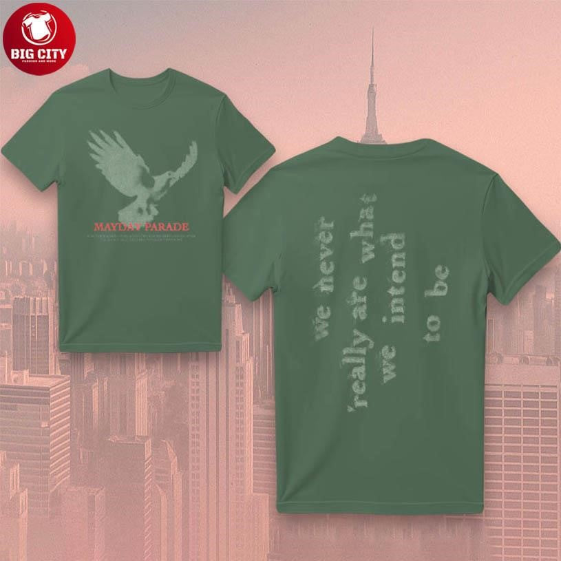 Mayday Parade Dove Holiday 2025 Two Sided Shirt Unisex T-shirt, Sweatshirt, Hoodie, Long Sleeve Tee - T-Shirt, Sweatshirt, Hoodie