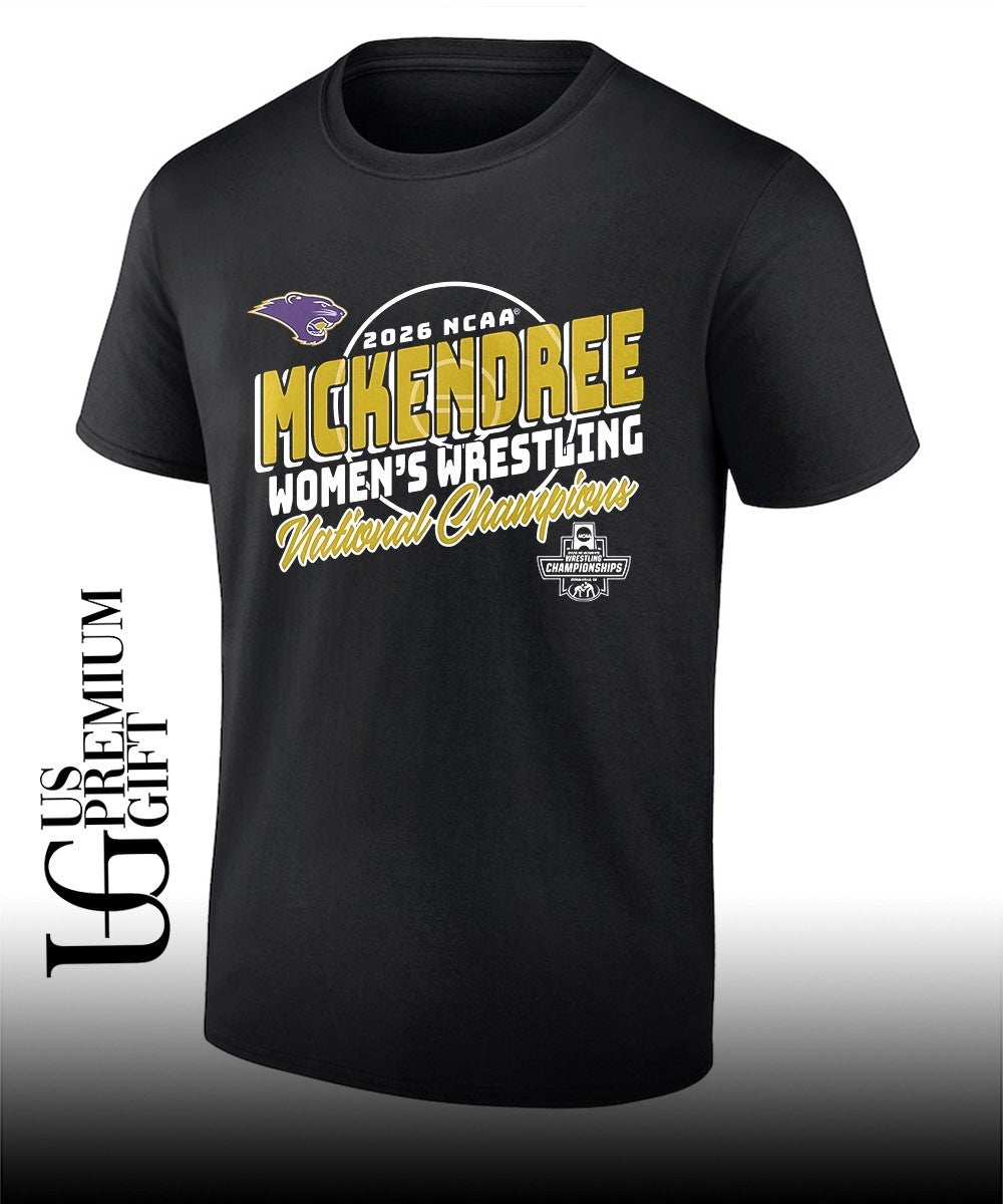 McKendree University Womens Wrestling 2026 DII National Champions shirt Unisex T-shirt, Sweatshirt, Hoodie, Long Sleeve Tee - T-Shirt, Sweatshirt, Hoodie
