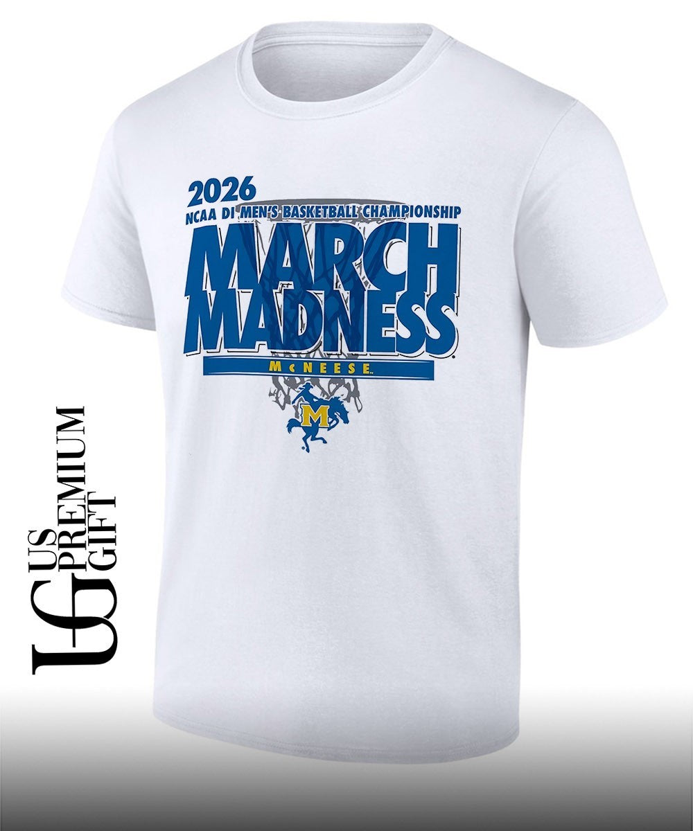 McNeese State Cowboys March Madness NCAA D1 Mens basketball Championship 2026 shirt Unisex T-shirt, Sweatshirt, Hoodie, Long Sleeve Tee - T-Shirt, Sweatshirt, Hoodie