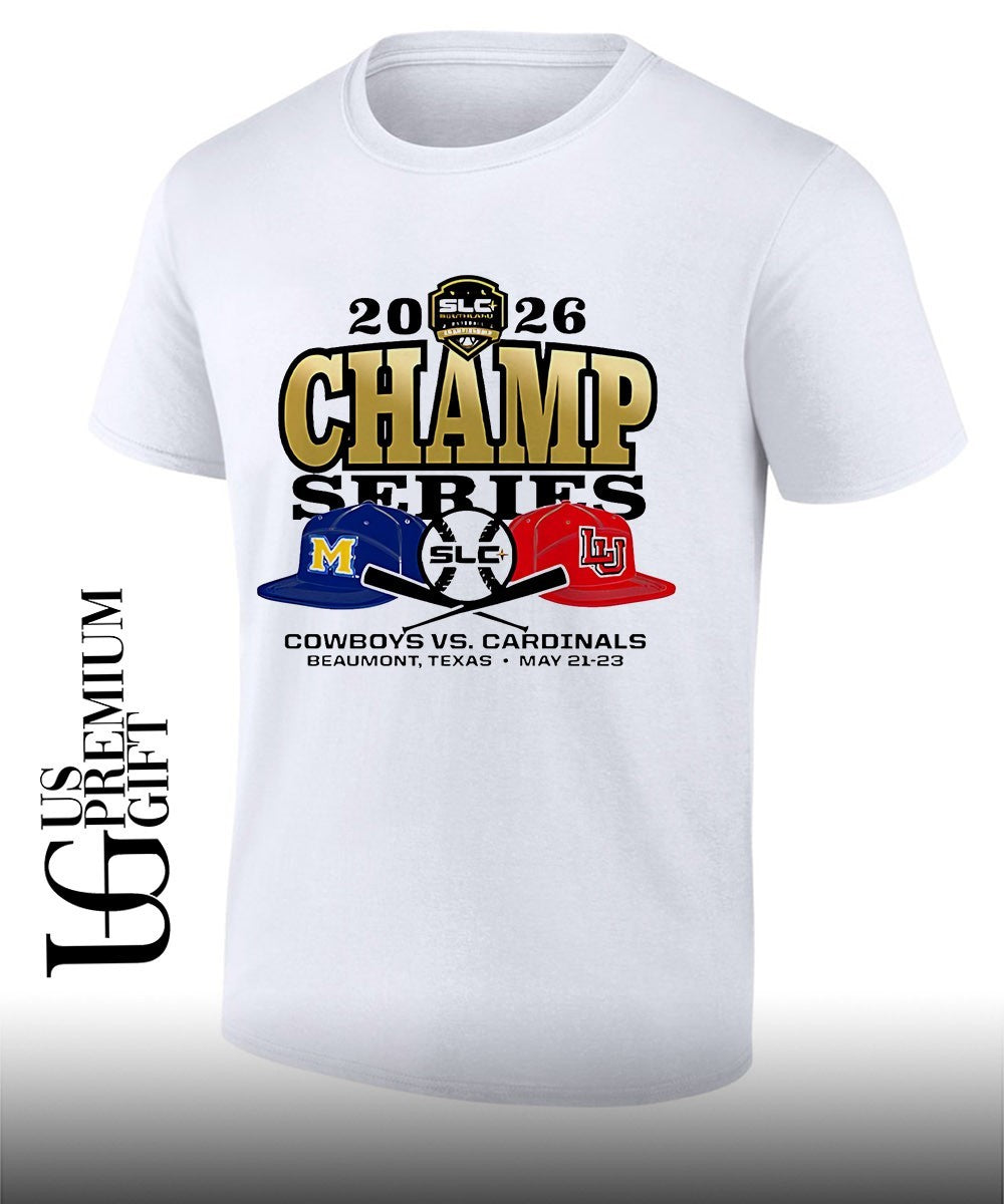 McNeese State Cowboys vs Lamar University Cardinals Southland Conference Baseball Championship Series 2026 shirt - T-Shirt, Sweatshirt, Hoodie