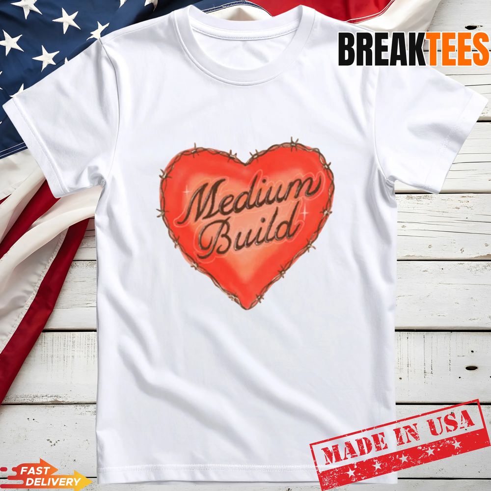Medium Build Music Merch Shop Airbrush T-Shirt Unisex T-shirt, Sweatshirt, Hoodie, Long Sleeve Tee - T-Shirt, Sweatshirt, Hoodie