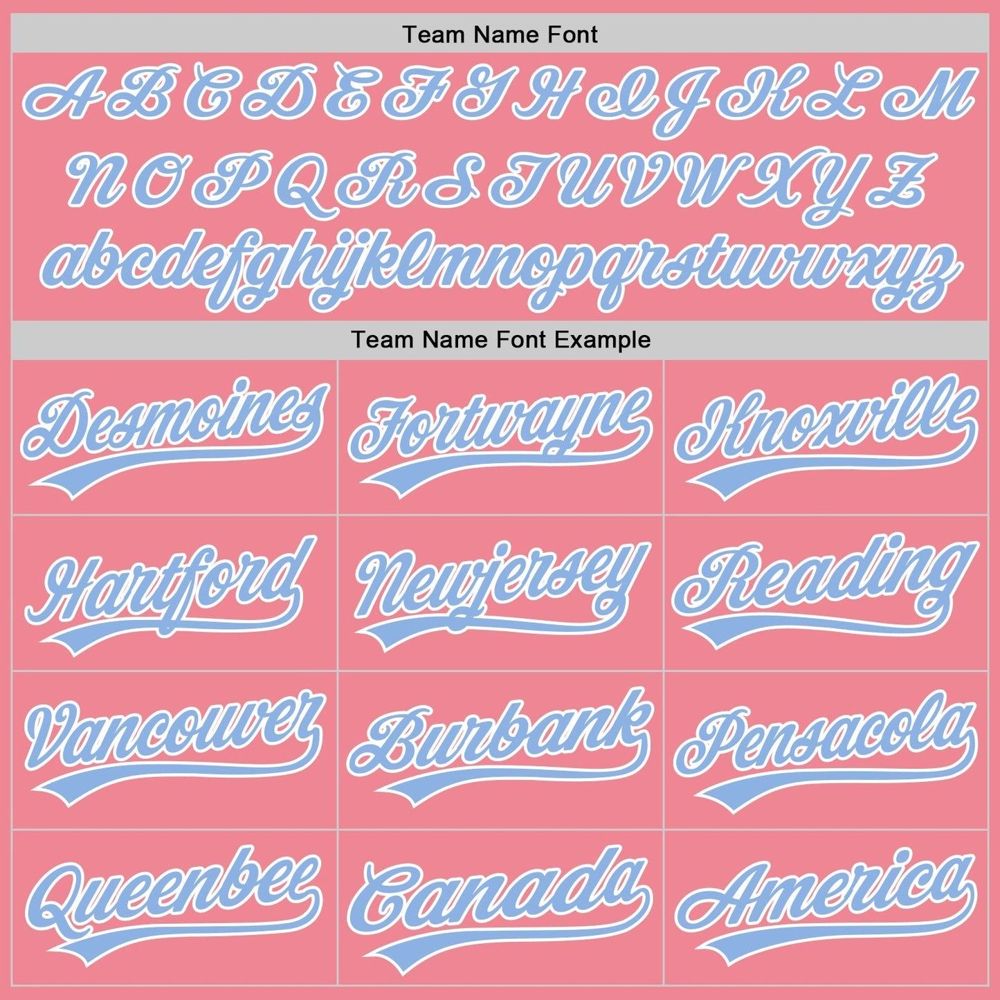 Custom Medium Pink Light Blue-White Authentic Baseball Jersey baseball jersey product view 4