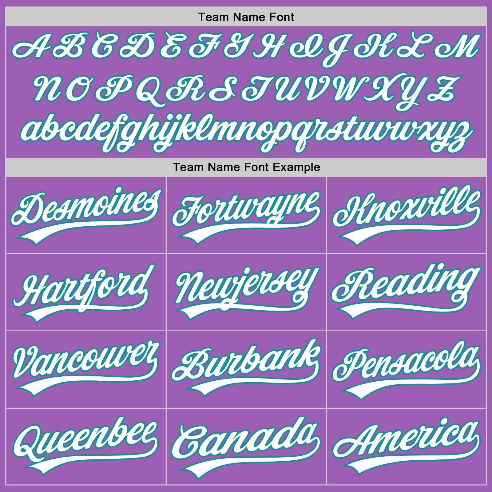 Custom Medium Purple White-Teal Authentic Baseball Jersey baseball jersey product view 4