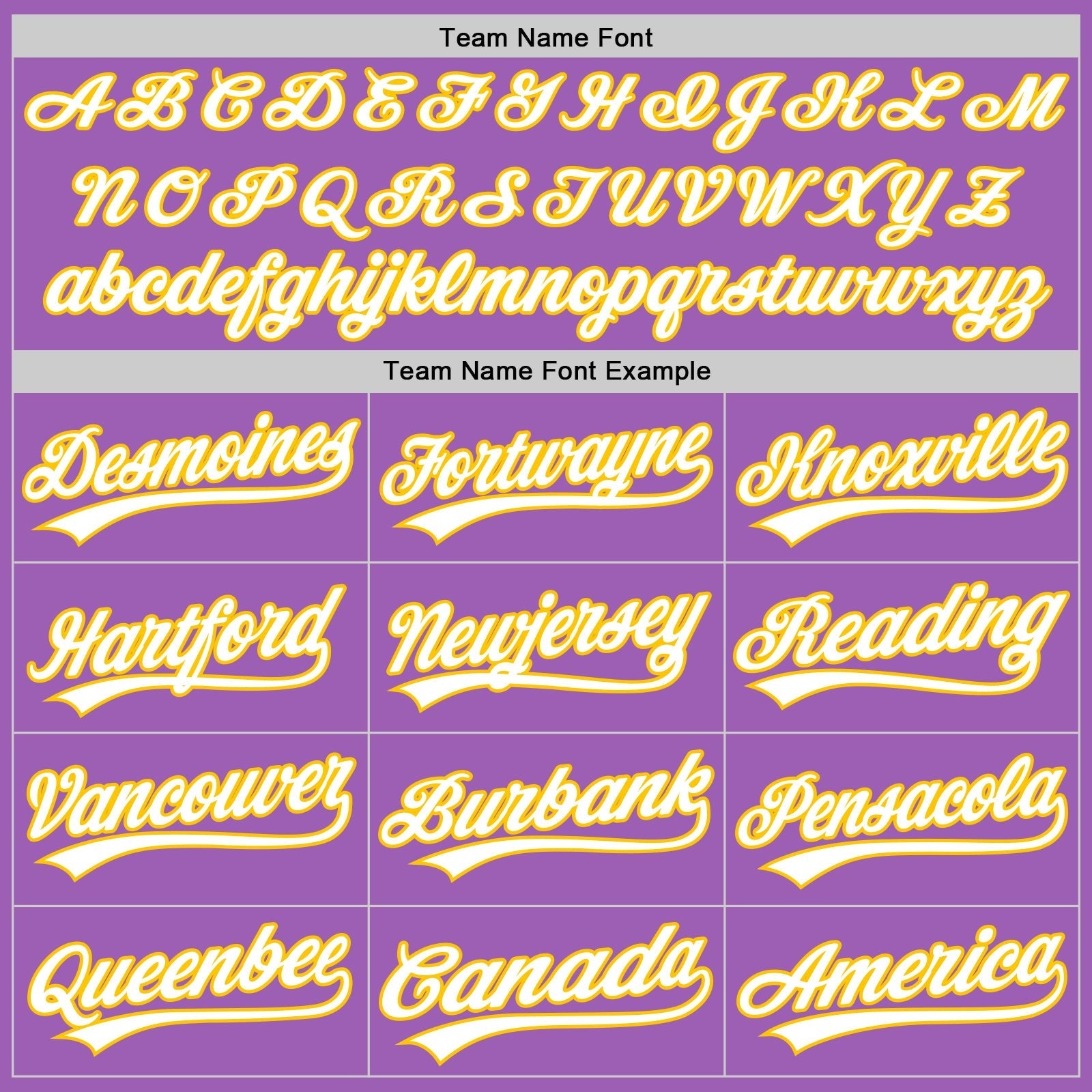 Custom Medium Purple White-Yellow Authentic Baseball Jersey baseball jersey product view 4