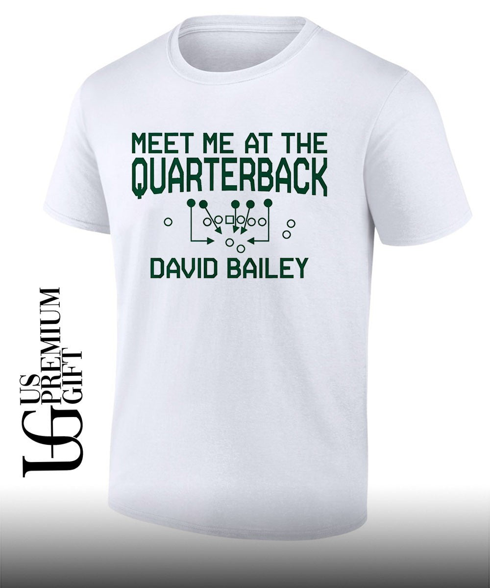 Meet Me At The Quarterback David Bailey New York Jets Football 2026 shirt Unisex T-shirt, Sweatshirt, Hoodie, Long Sleeve Tee - T-Shirt, Sweatshirt, Hoodie