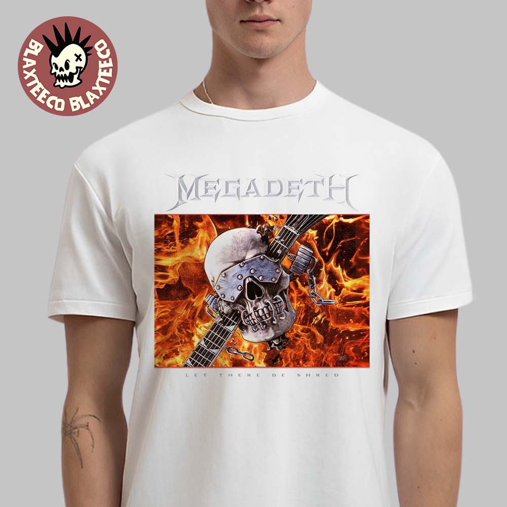 Megadeth Let There Be Shred Third Single Art T-Shirt Unisex T-shirt, Sweatshirt, Hoodie, Long Sleeve Tee - T-Shirt, Sweatshirt, Hoodie