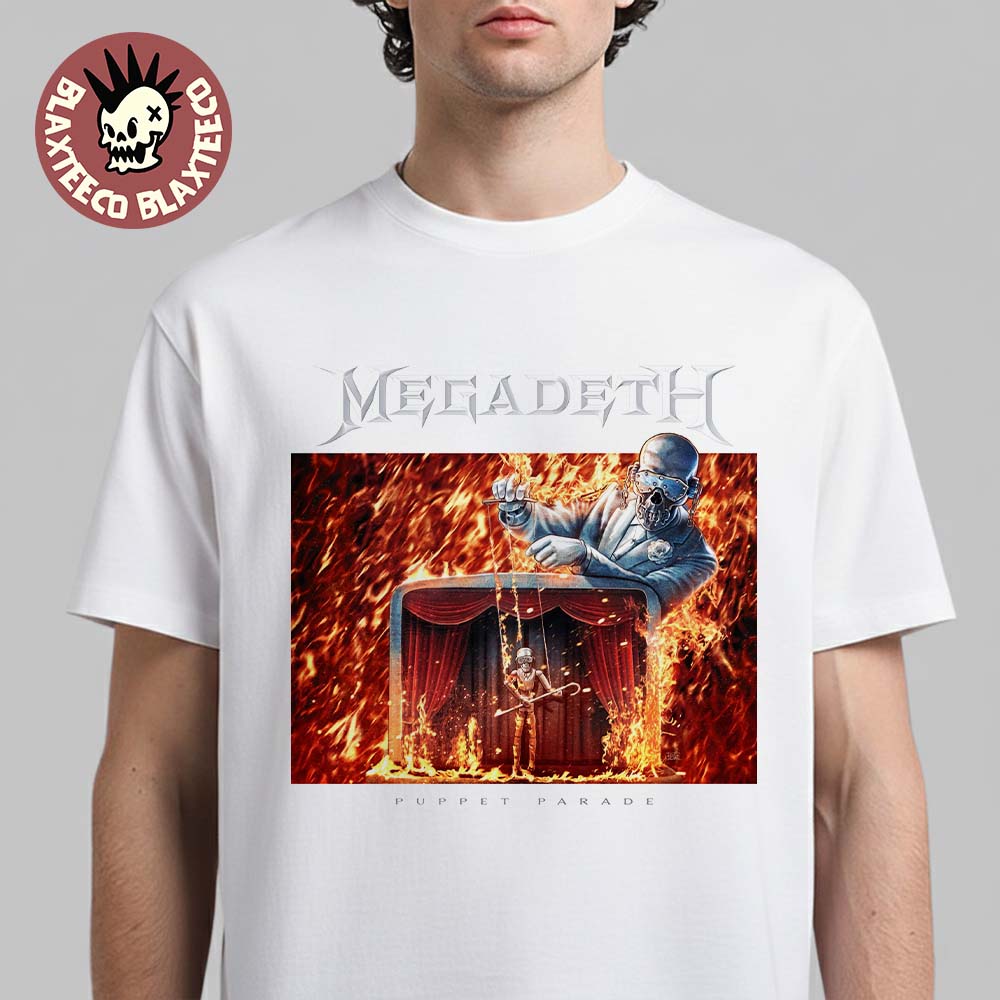 Megadeth Puppet Parade Single Cover Art T-Shirt Unisex T-shirt, Sweatshirt, Hoodie, Long Sleeve Tee - T-Shirt, Sweatshirt, Hoodie