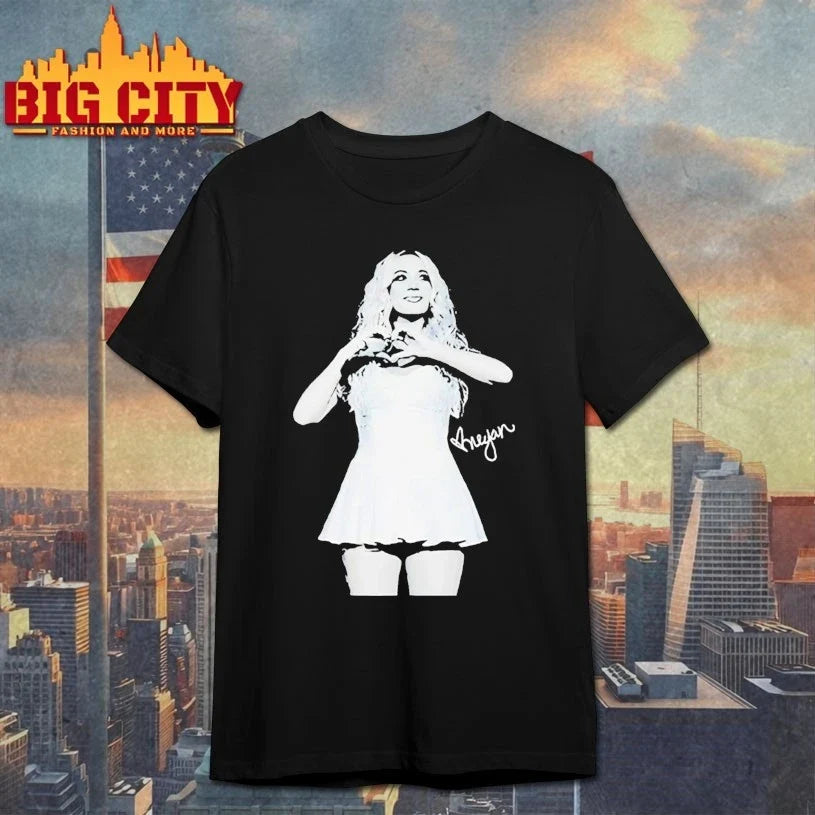 Megan Moroney black and white signature shirt Unisex T-shirt, Sweatshirt, Hoodie, Long Sleeve Tee - T-Shirt, Sweatshirt, Hoodie