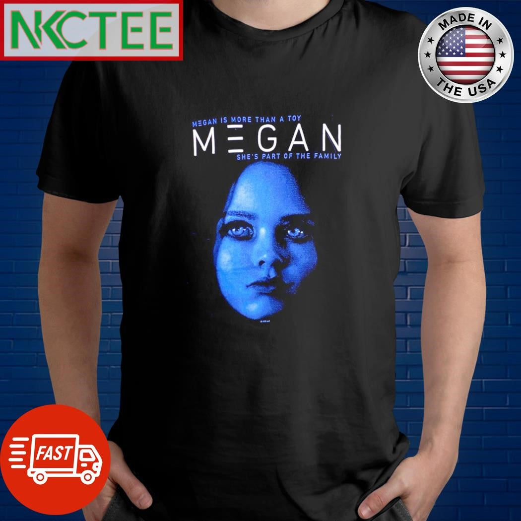 Megan is more than a toy. she’s part of the family head shirt Unisex T-shirt, Sweatshirt, Hoodie, Long Sleeve Tee - T-Shirt, Sweatshirt, Hoodie
