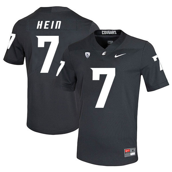 Mel Hein 7 Carbon Black College Football Jersey football jersey product view 1