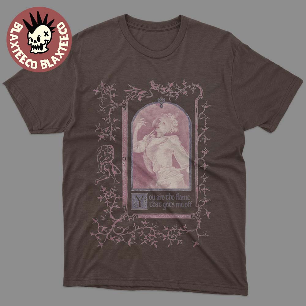 Melanie Martinez HADES Studio Album Merch You Are The Flame That Gets Me Off T-Shirt Unisex T-shirt, Sweatshirt, Hoodie, Long Sleeve Tee - T-Shirt, Sweatshirt, Hoodie