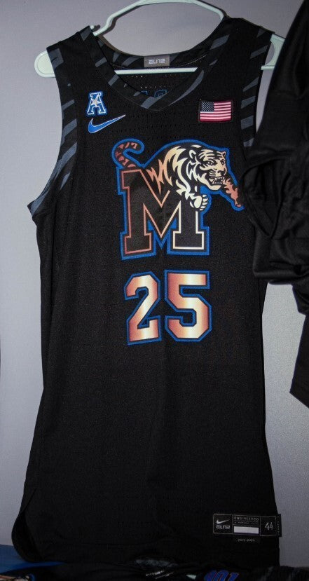 Memphis Tigers 2022-23 Alternate Style 2 College Football Jersey football jersey product view 1