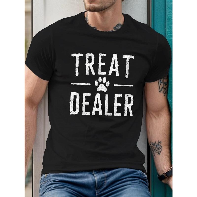 Casual Short Sleeve "TREAT DEALER" Print Geometric - Adult & Kids T-Shirts, Sweatshirts & Hoodies apparel design preview 1
