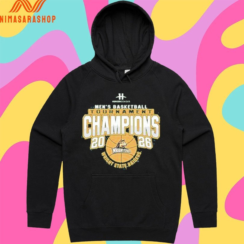 Men's Basketball Tournament Wright State Raiders - Adult & Kids T-Shirts, Sweatshirts & Hoodies apparel design preview 2