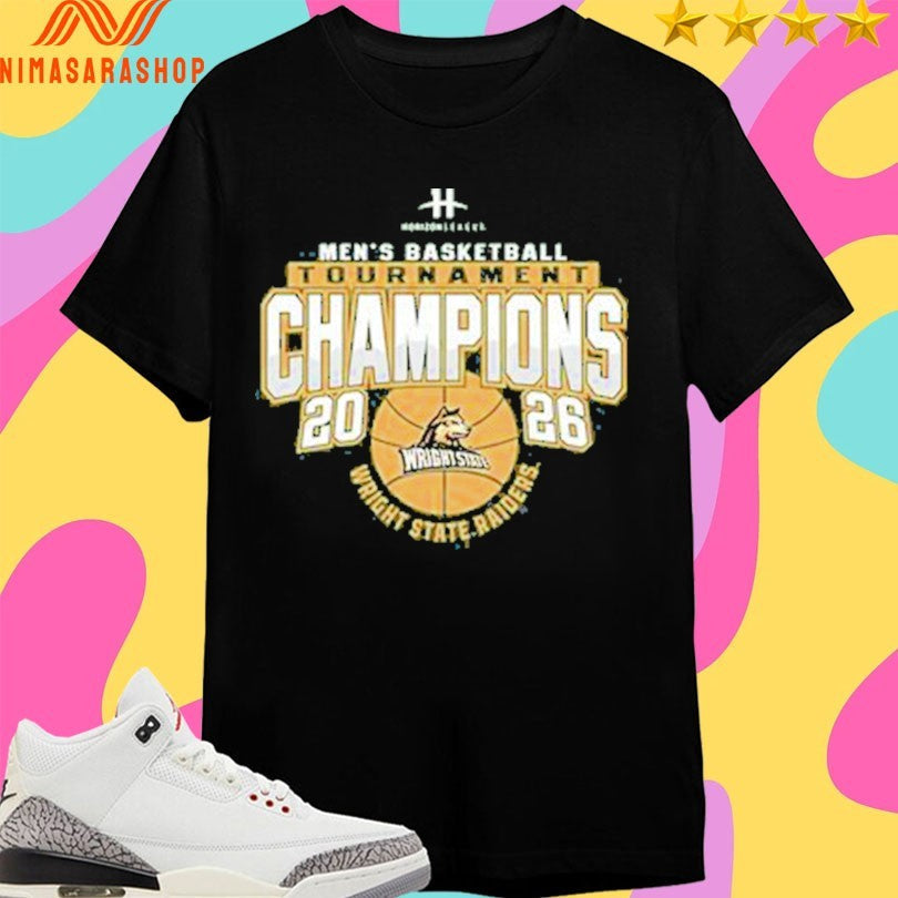 Men's Basketball Tournament Wright State Raiders - Adult & Kids T-Shirts, Sweatshirts & Hoodies apparel design preview 1