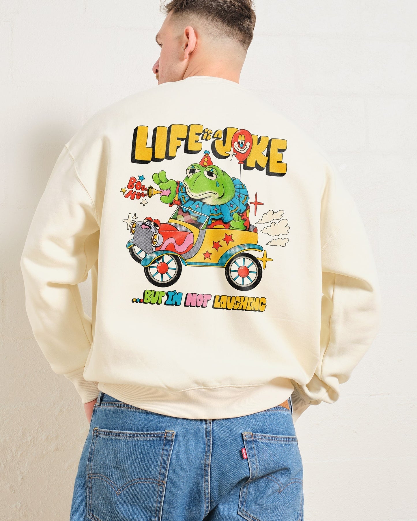 Life is a Joke Sweatshirt Unisex T-shirt, Sweatshirt, Hoodie, Long Sleeve Tee - T-Shirt, Sweatshirt, Hoodie