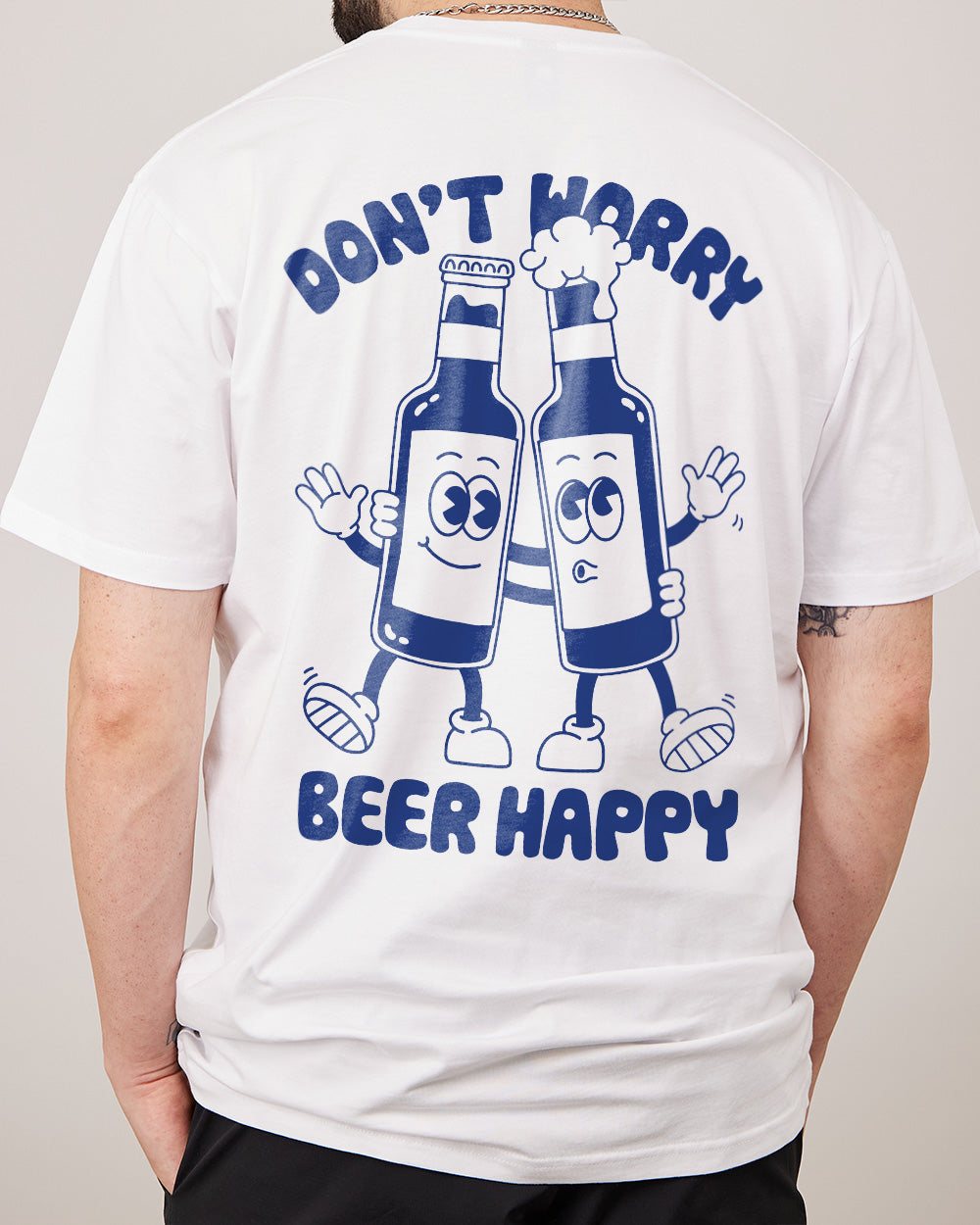 Don't Worry, Beer Happy T-Shirt Unisex T-shirt, Sweatshirt, Hoodie, Long Sleeve Tee - T-Shirt, Sweatshirt, Hoodie