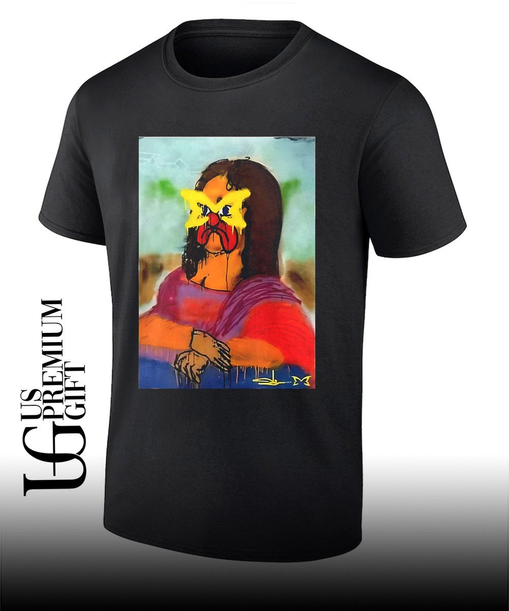 Mertra X Slawn Mona Lisa shirt Unisex T-shirt, Sweatshirt, Hoodie, Long Sleeve Tee - T-Shirt, Sweatshirt, Hoodie