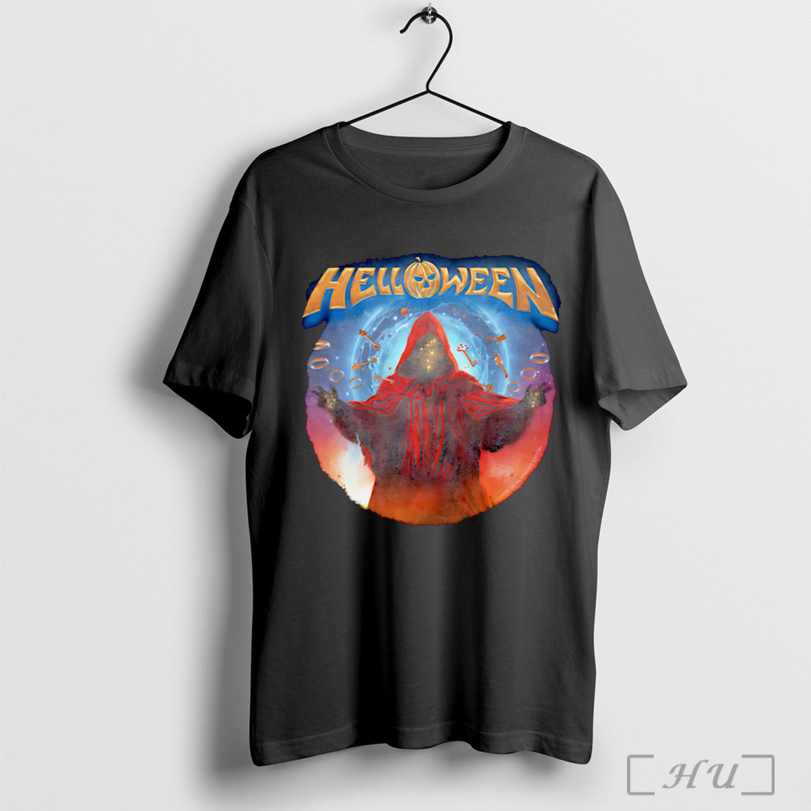 Metal Hammer Helloween T Shirt Unisex T-shirt, Sweatshirt, Hoodie, Long Sleeve Tee - T-Shirt, Sweatshirt, Hoodie