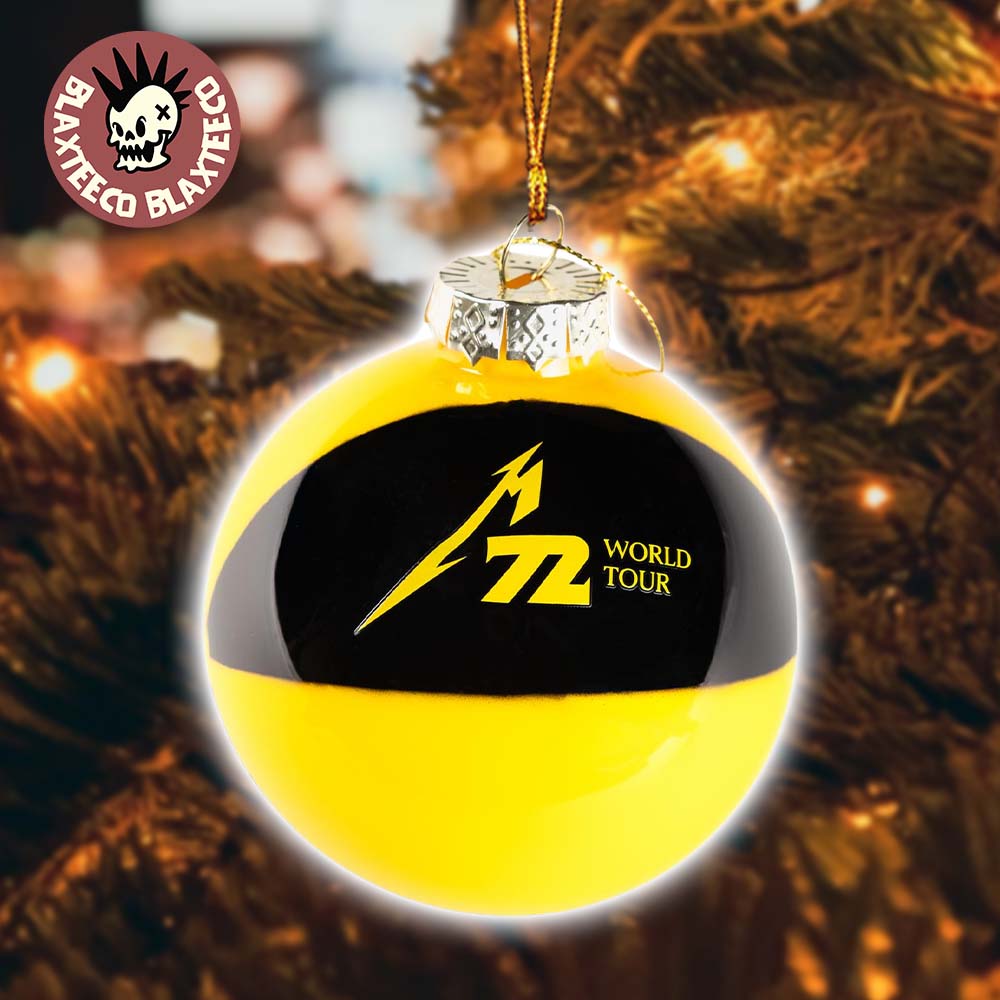 Metallica M72 Beach Ball Holiday Ornament Christmas Tree Decorations 2025 Unisex T-shirt, Sweatshirt, Hoodie, Long Sleeve Tee - T-Shirt, Sweatshirt, Hoodie