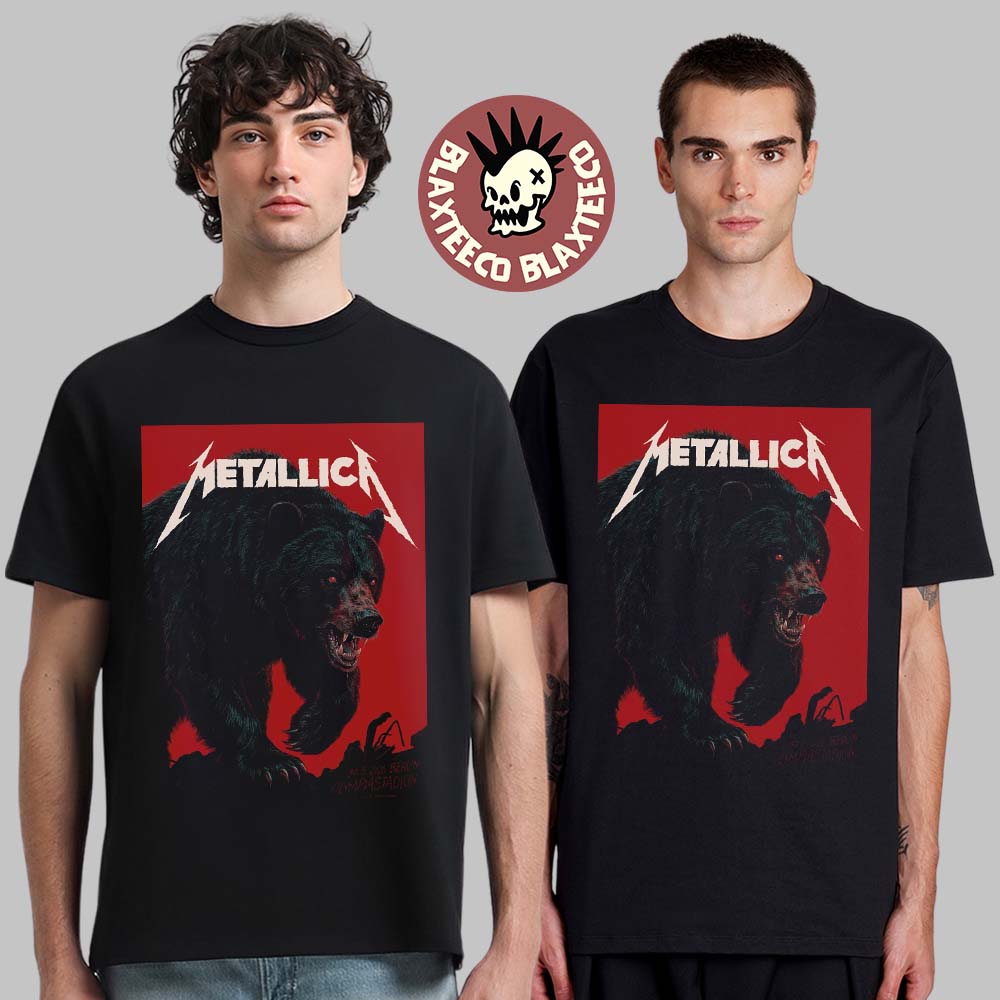 Metallica M72 Berlin Germany 2026 Venue Poster At Olympiastadion On 30 May 2026 The Bear Art T-Shirt - T-Shirt, Sweatshirt, Hoodie