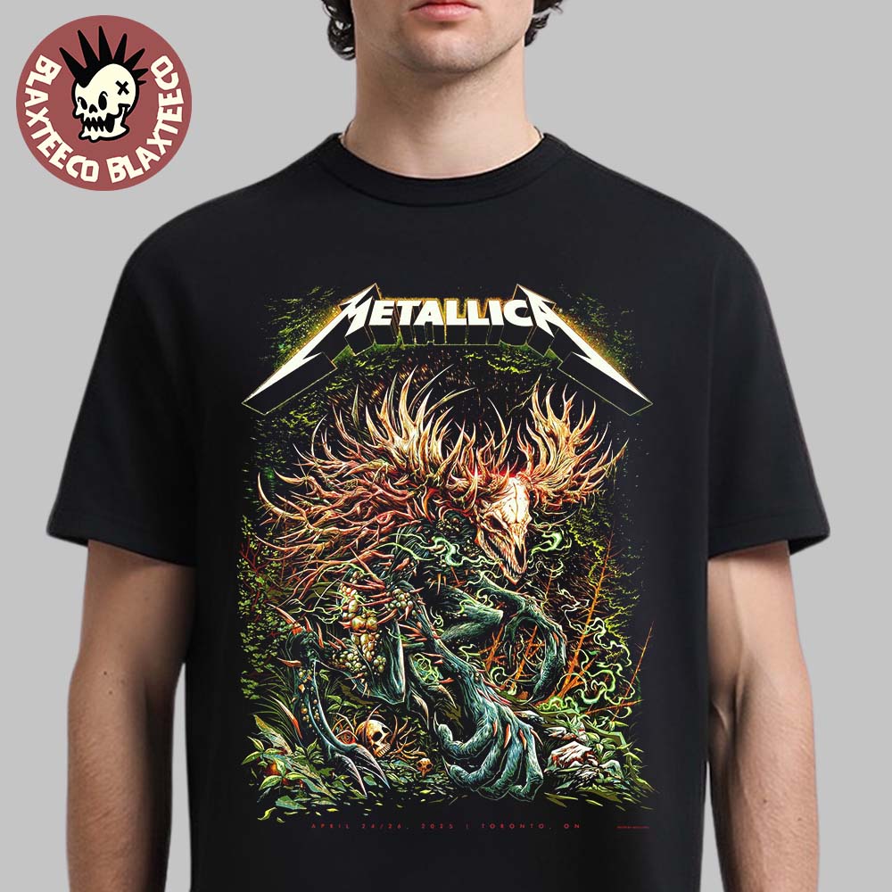 Metallica M72 Toronto 2025 Pop Up Shop Poster In Toronto Ontario Canada At Rogers Centre On April 24 26 2025 Essentials T-Shirt - T-Shirt, Sweatshirt, Hoodie