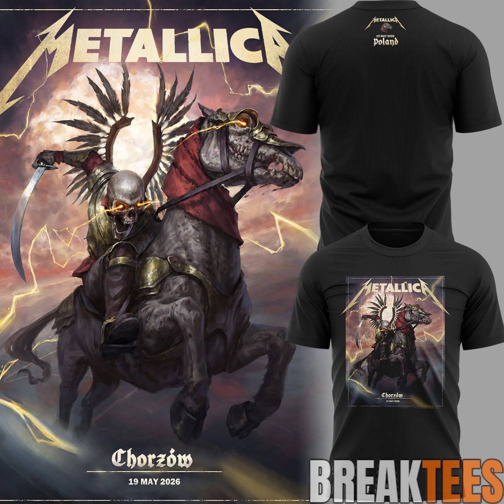 Metallica #M72Chorzow at Chorzw, Poland Shirt Unisex T-shirt, Sweatshirt, Hoodie, Long Sleeve Tee - T-Shirt, Sweatshirt, Hoodie