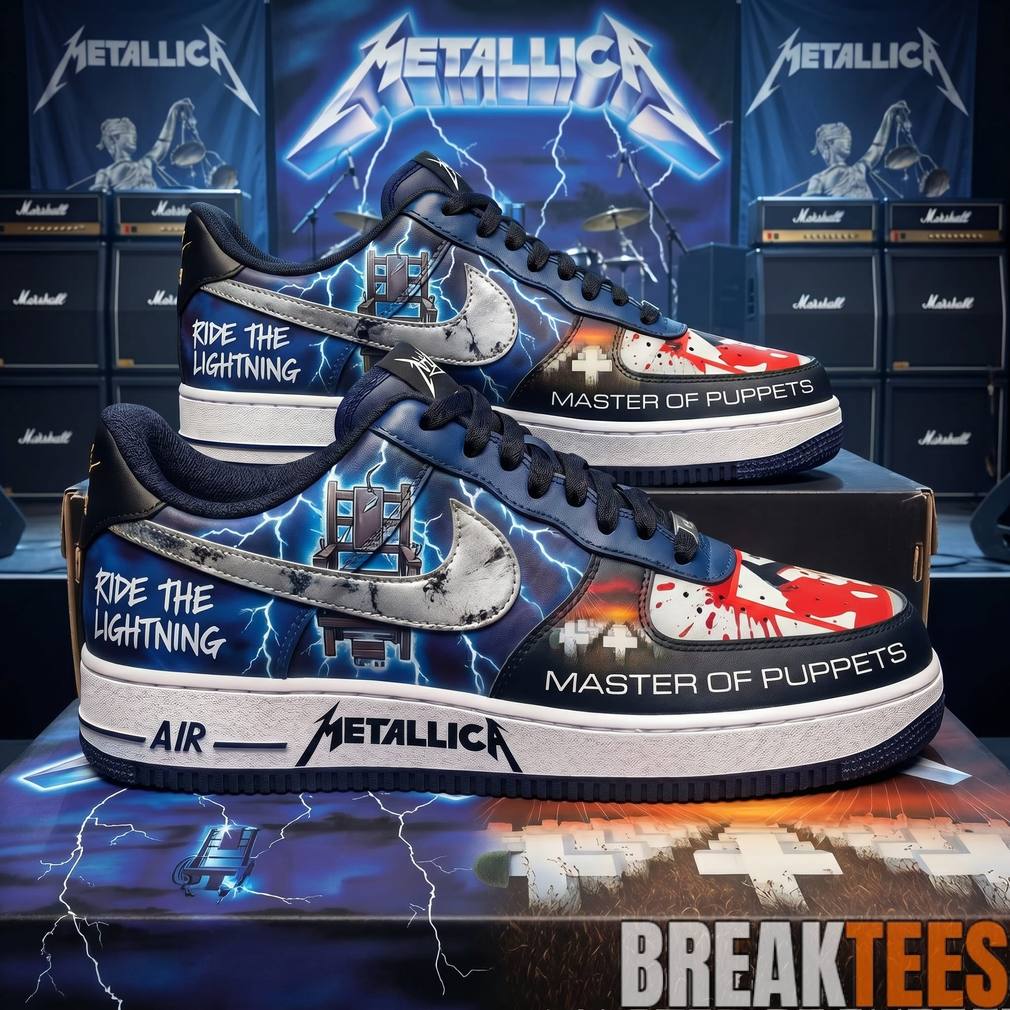 Metallica Master of Puppets Special Air Force 1 Sneaker Unisex T-shirt, Sweatshirt, Hoodie, Long Sleeve Tee - T-Shirt, Sweatshirt, Hoodie