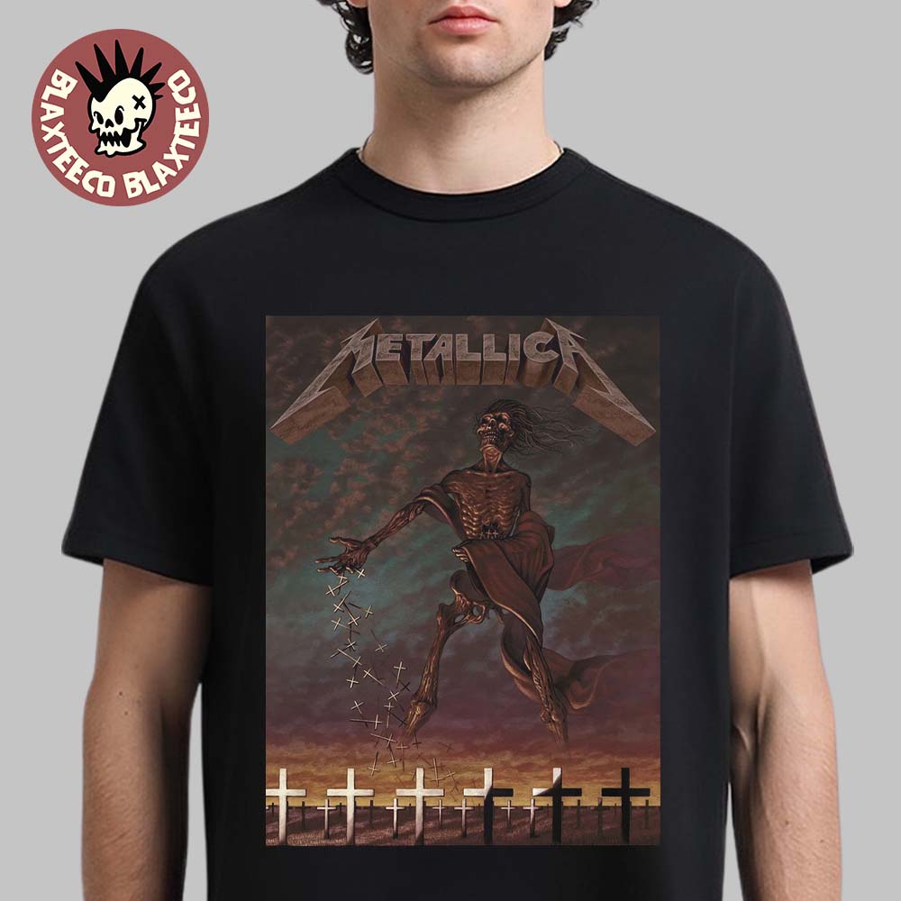 Metallica New Disposable Heroes Giclee Poster T-Shirt Unisex T-shirt, Sweatshirt, Hoodie, Long Sleeve Tee - T-Shirt, Sweatshirt, Hoodie