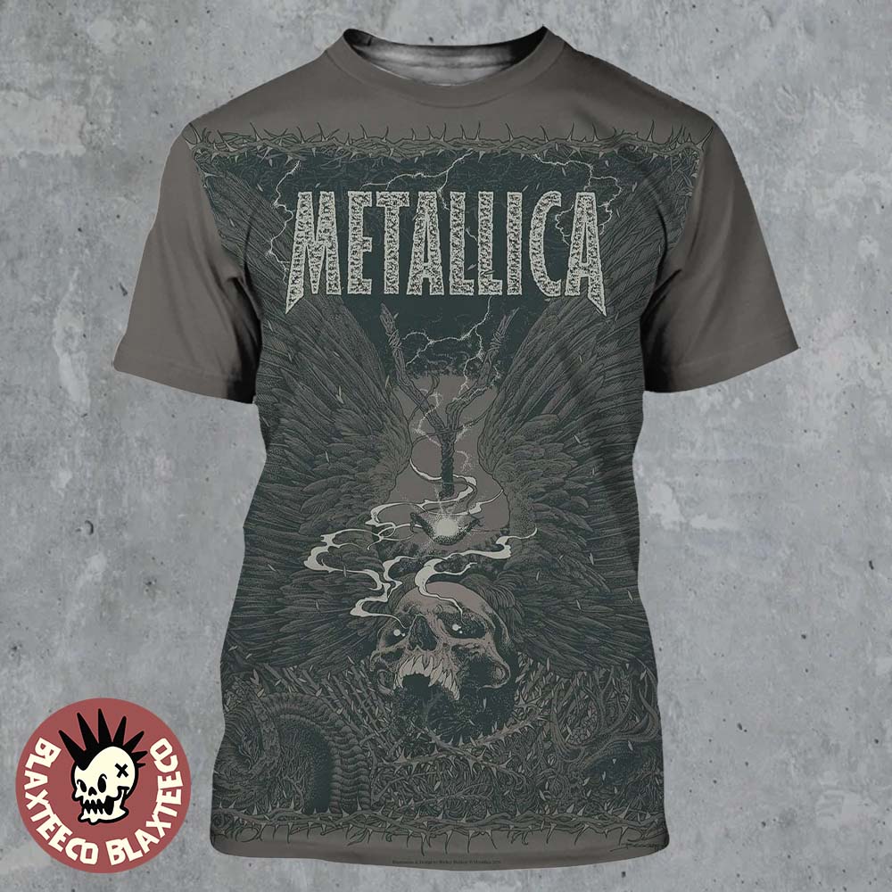 Metallica Overload Poster Collection Reload Remaster Where The Wild Things Are All Over Print Shirt - T-Shirt, Sweatshirt, Hoodie