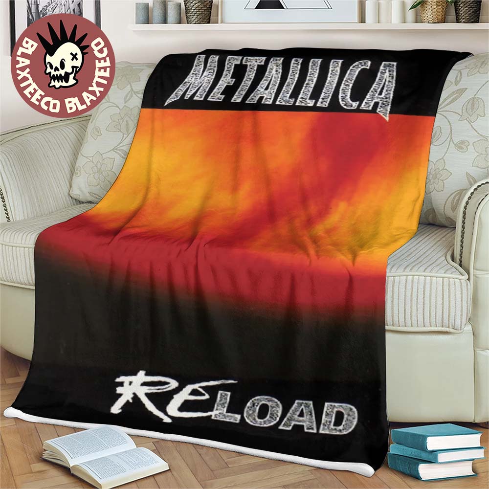 Metallica ReLoad Album Cover Art Fleece Blanket Unisex T-shirt, Sweatshirt, Hoodie, Long Sleeve Tee - T-Shirt, Sweatshirt, Hoodie