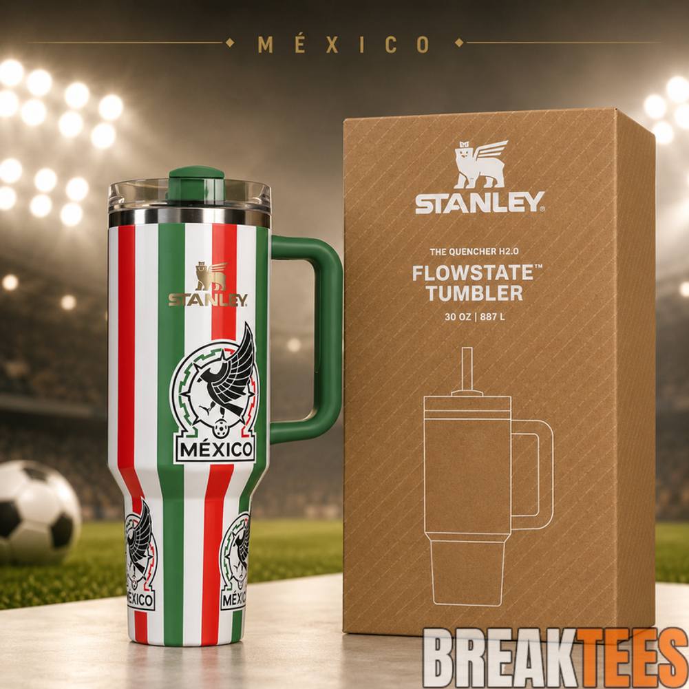 Mexico National Team WC26 Stanley Tumbler Unisex T-shirt, Sweatshirt, Hoodie, Long Sleeve Tee - T-Shirt, Sweatshirt, Hoodie