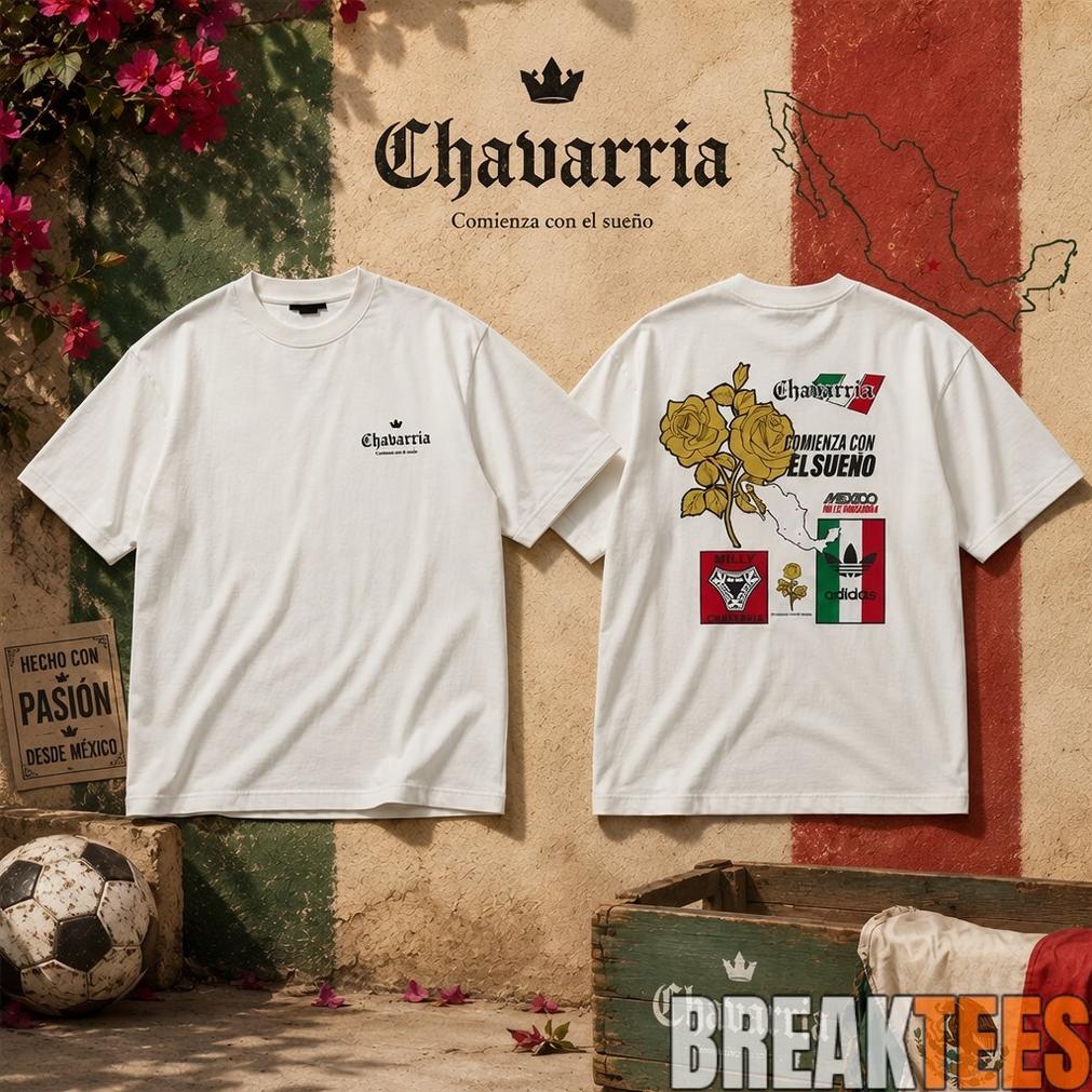 Mexico x Willy Chavarria Comienza Con El Sueno Shirt 2026 Unisex T-shirt, Sweatshirt, Hoodie, Long Sleeve Tee - T-Shirt, Sweatshirt, Hoodie