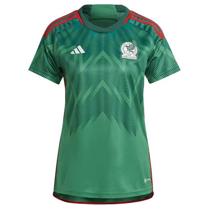 Mexico Women 2022 Home Soccer Jersey sports jersey product view 1