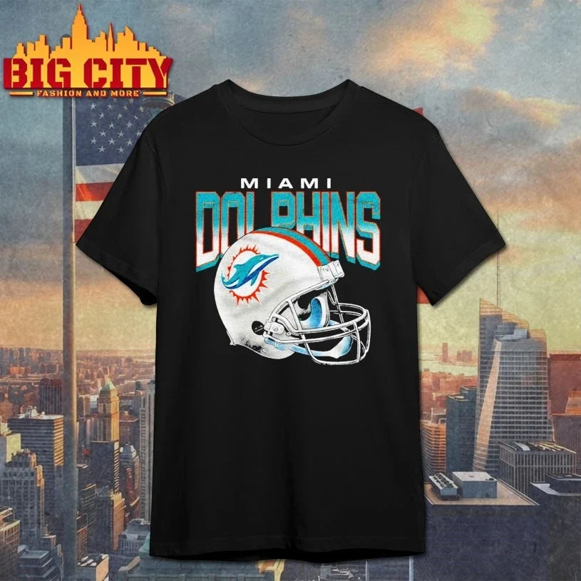 Miami Dolphins Gradient Helmet Shirt Unisex T-shirt, Sweatshirt, Hoodie, Long Sleeve Tee - T-Shirt, Sweatshirt, Hoodie