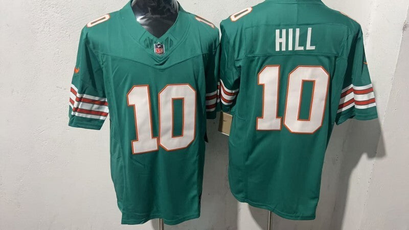 Miami Dolphins #10 Tyreek Hill Style 3 Football Jersey football jersey product view 1