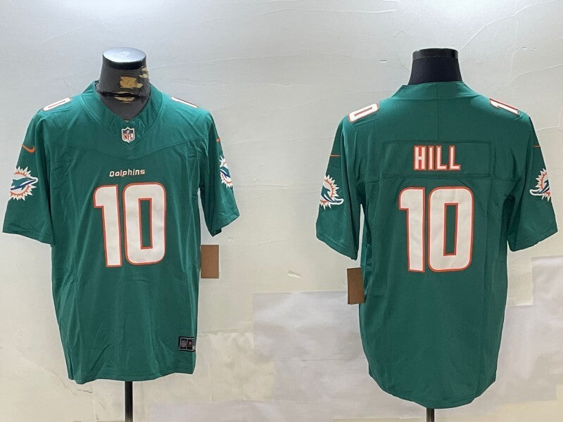 Miami Dolphins #10 Tyreek Hill Style 6 Football Jersey football jersey product view 1