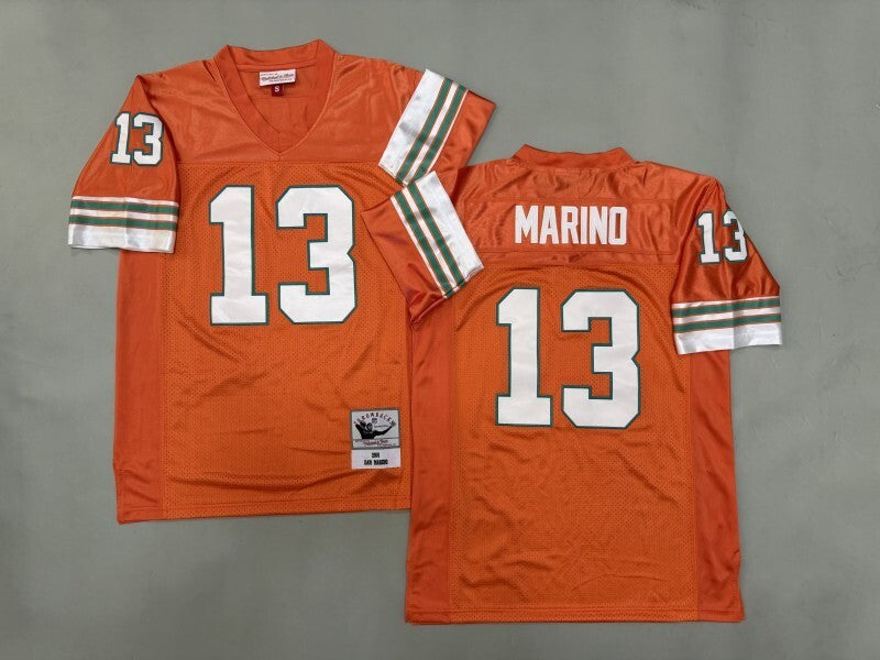 Miami Dolphins #13 Dan Marino Miami Dolphins Style 4 Football Jersey football jersey product view 1