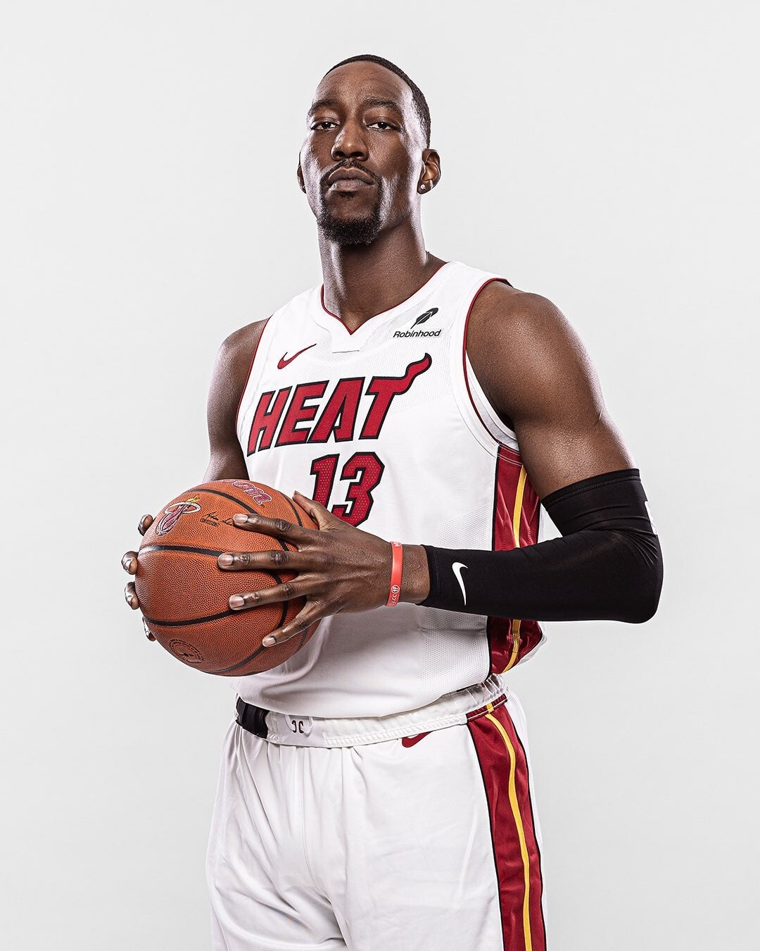 Miami Heat 2024-25 Association Style 1 Basketball Jersey basketball jersey product view 1