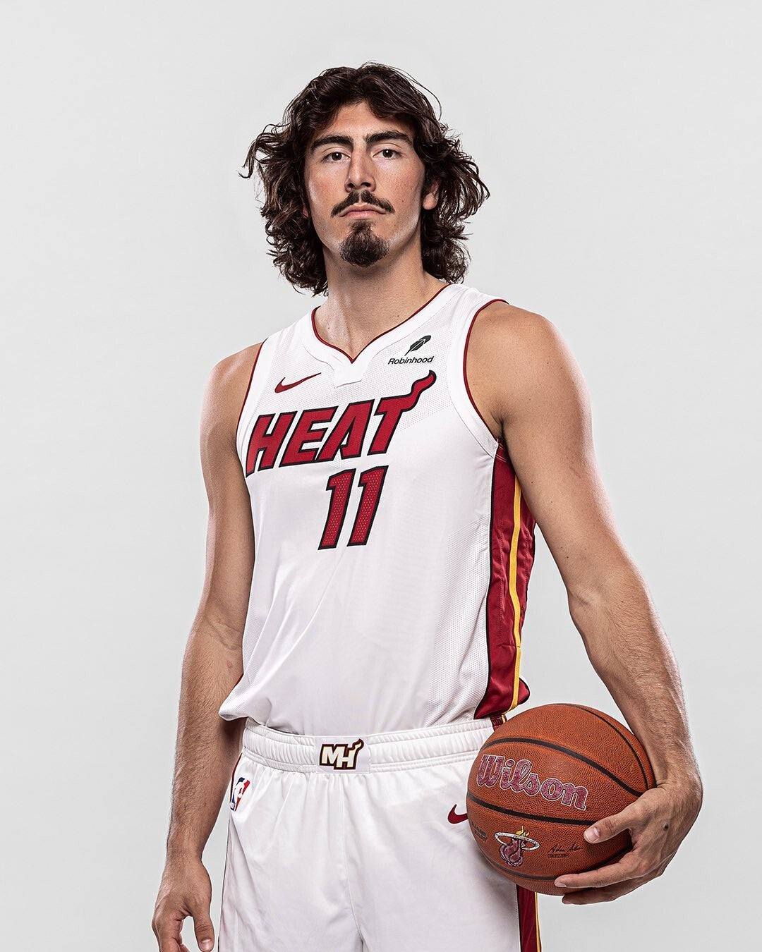 Miami Heat 2024-25 Association Style 2 Basketball Jersey basketball jersey product view 1
