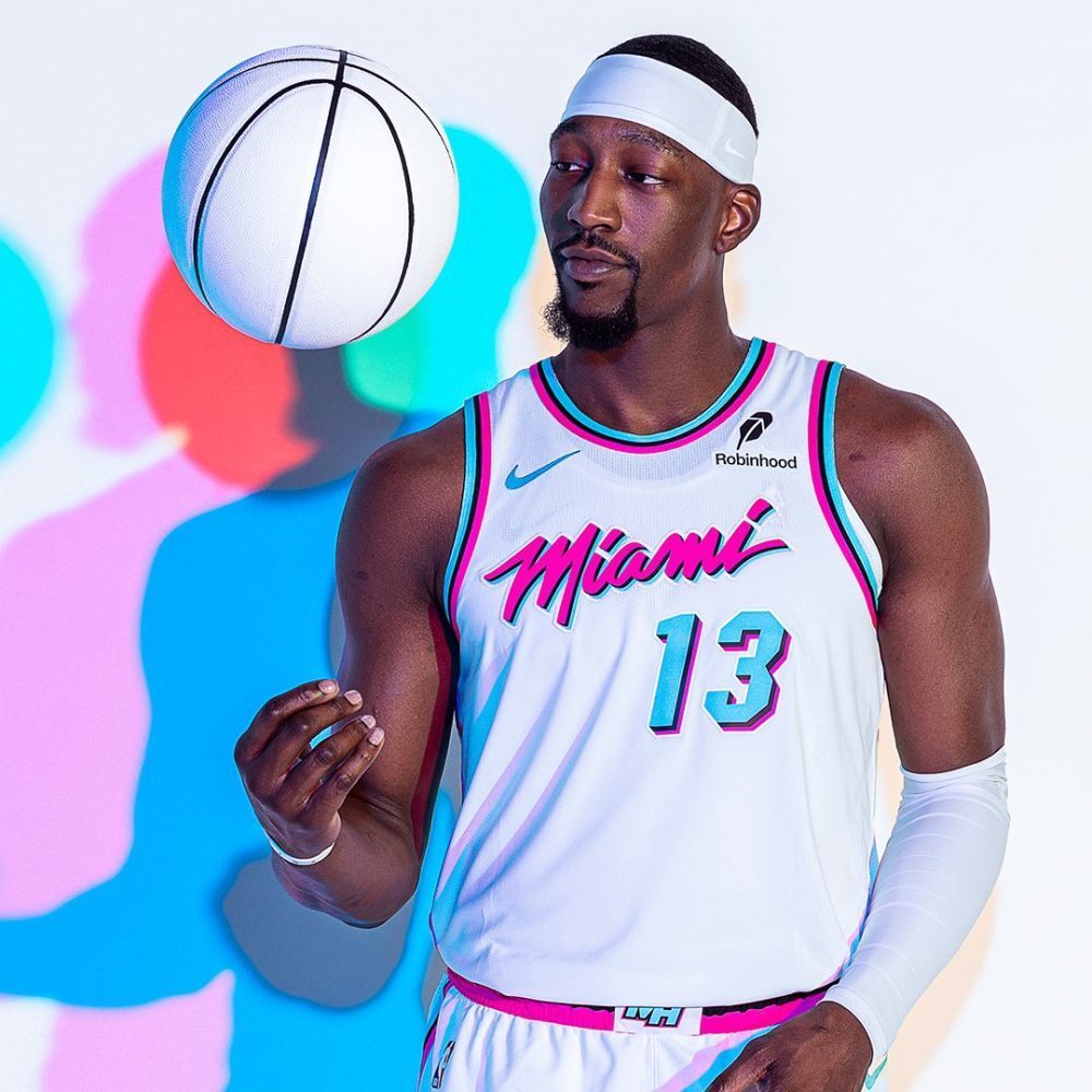 Miami Heat White 2024-25 City Edition Style 3 Basketball Jersey basketball jersey product view 1